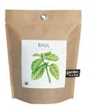 Grow Your Own Basil Herb Plant Organic Seed Growing Garden Bag Gift 