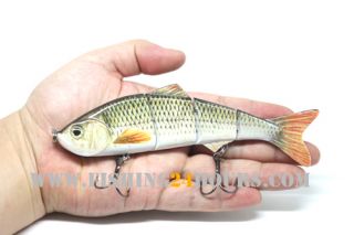   Fishing Lure Crank Bait Swimbait Bass Shad Minnow 6 1 2 oz New