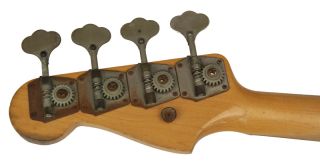Vintage 1963 Fender Precision Bass Guitar Neck Tuners
