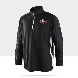 Nike Knit NFL 49ers Mens Coachs Jacket 474514_010_A