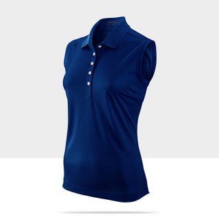 Nike Tech Pique Sleeveless Womens Golf Polo 394664_419_A