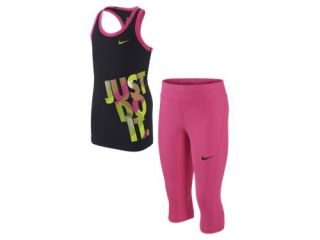 Completo due pezzi in maglia Nike Just Do It (3A 8A)   Bambina