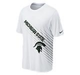 nike legend max out michigan state men s football t shirt $ 28 00