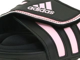 adidas Kids adissage FitFOAM K™ (Toddler/Youth) Black/Diva Pink 