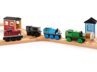 Thomas & Friends Steamies and Diesels 40 Piece Wooden Train Set