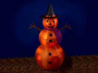 Good Tidings CIT91179 Lighted Pumpkin Lantern Sculpture 42 H