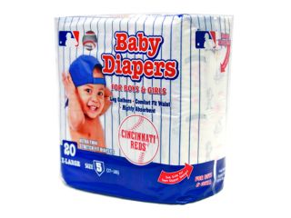 MLB Officially Licensed Cincinnati Reds Disposable Diapers