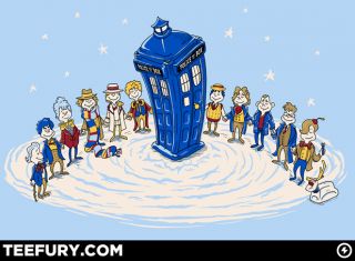 Doctor Whoville (Doctor Who + Dr. Suess) T Shirt for $10.00 