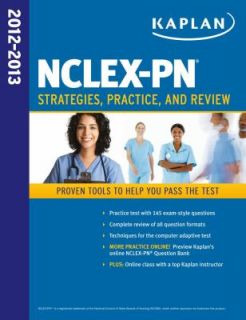 Kaplan NCLEX PN 2012 2013 Strategies, Practice, and Review by Kaplan 