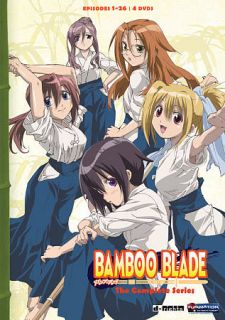 Bamboo Blade The Complete Series DVD, 2010, 4 Disc Set