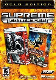 Supreme Commander Gold Edition PC, 2008