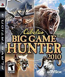 Cabelas Big Game Hunter 2010 Sony Playstation 3, 2009