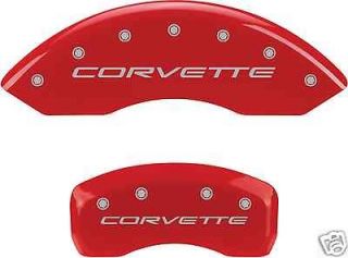   Grand Sport MGP Brake Caliper Covers 13083 Red (Fits: Corvette 2010