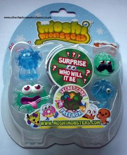 Moshi Monsters Winter Wonderland Moshling Figure Blister Pack. FREE P 