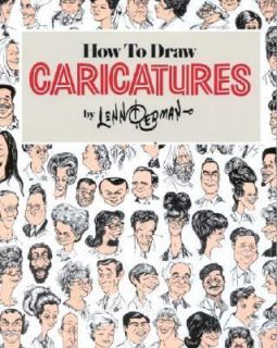 How to Draw Caricatures by Lenn Redman 1984, Paperback