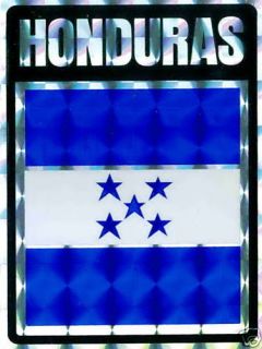 honduras republica de honduras large flag stickers lot one day 