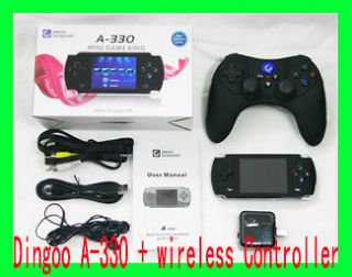 dingoo a330 emulator game console wirelless controlle from china time