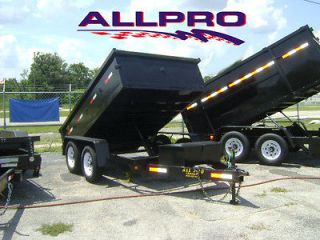 New 2013 6 x 10 DUMP TRAILER DOES THE JOB OF 3 TRAILERS LAWN, HAULING 
