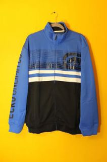 new ecko zipper up track jacket blue men s xl $ 68 sale