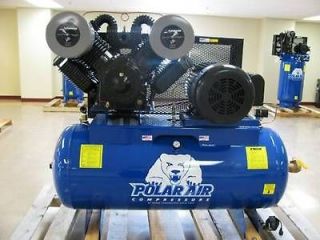 Newly listed Polar Air! 20 HP 3 Phase 120 Gallon Air Compressor