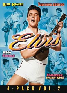 Elvis 4 Pack, Vol. 2 DVD, 2012, 4 Disc Set