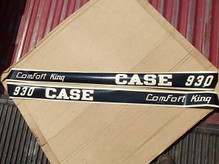 case 930 comfort king decals hood only see details time