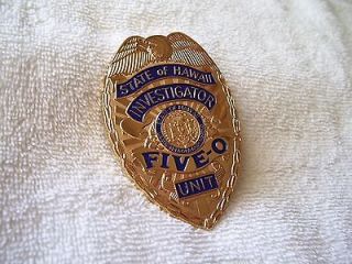 hawaii five 0 steve mcgarrett obsolete badge 