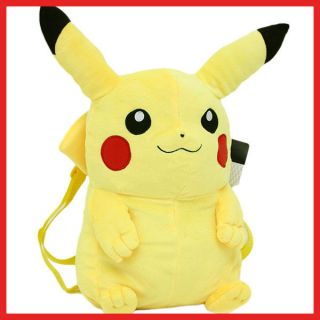 pokemon pikachu plush doll backpack 18 bag kids adult one