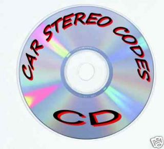 car audio radio st ereo code recovery sware solutions cd
