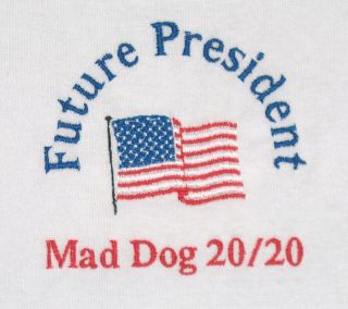 Personalized Patriotic FUTURE PRESIDENT USA American Flag ONESIE T 