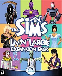 The Sims Livin Large PC, 2000