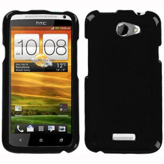 Black Snap On Hard Protector Cover Case HTC AT&T One X 1 X 1x One XL 1 
