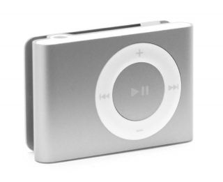 apple ipod shuffle 2nd generation silver 1 gb time left