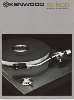 kenwood kd 1500 turntable brochure 1978  17