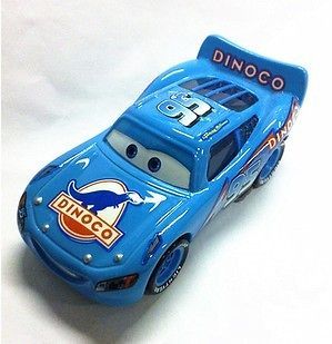 Disney Pixar The World of Cars Dinoco Lightning McQueen Diecast Car 