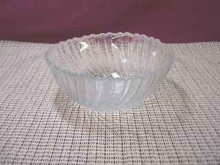 arcoroc crystal seabreeze pattern cereal bowl  2
