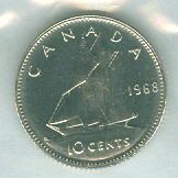 1968 PL Proof Like 6 Coin Gift Set Royal Canadian Mint 68 RCM Dollar 
