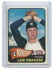1965 topps lew krausse 462  $ 6
