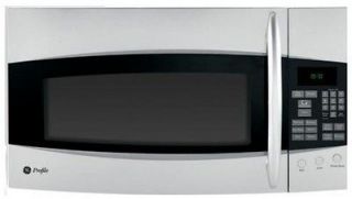 GE Profile Spacemaker 1.9 cf Over the Range Microwave Oven Stainless 