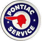 PONTIAC SERVICE XL 24 Gas Station Service Garage Hot Rat Rod Vintage 