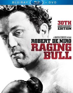 Raging Bull Blu ray DVD, 2011, 2 Disc Set, 30th Anniversary