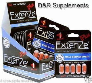 extenze plus authentic sexual enhancer 5 day supply  5 24 