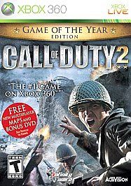 Call of Duty 2 Game of the Year Edition Xbox 360, 2006