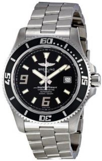 Breitling Superocean 44 Black Dial Automatic Mens Watch A1739102 BA77S 