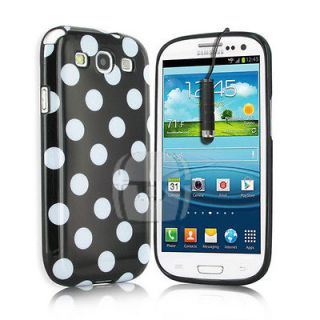 Newly listed 2x Samsung Galaxy S3 S III accessories POLKA DOT CASE 