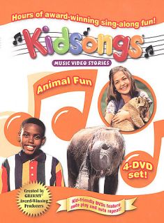 Kidsongs   Animal Fun Box Set DVD, 2003, 4 Disc Set