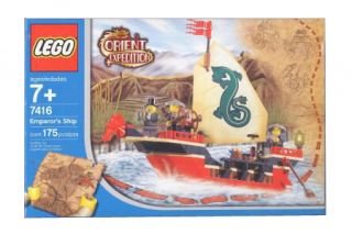Lego Orient Expedition Emperors Ship 7416