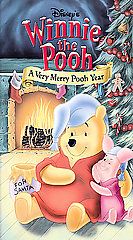 Winnie the Pooh   A Very Merry Pooh Year VHS, 2002
