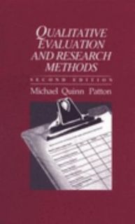 Qualitative Evaluation and Research Methods by Michael Q. Patton 1990 