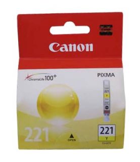 CLI 221 CLI 221Y Yellow Ink Cartridge